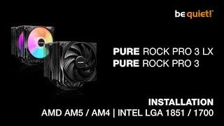 Installation: Pure Rock Pro 3 (LX) | be quiet!