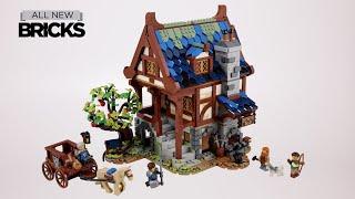 Lego Ideas 21325 Medieval Blacksmith Speed Build