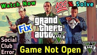 FIX GTA 5 NOT RUN / GTA 5 NOT OPEN/ GTA 5 STARTING PROBLEM / GTA 5 LAUNCHING PROBLEM #GAMERSLOVER