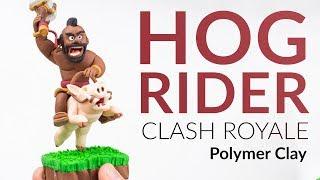 Hog Rider (Clash Royale) – Polymer Clay Tutorial