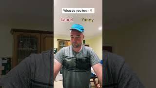 Laurel OR Yanny  #shorts