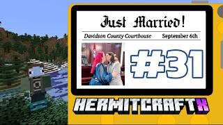 Just married! Honeymoon Complete! Frogger! Three Longlegs Videogame Pitches! — HermitCraft 10: ep 31