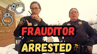 Frauditor Arrested At Police Station ( Must Watch )