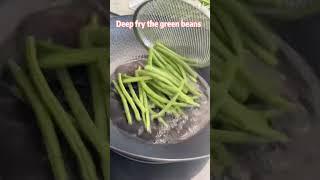 This is how I cook green beans 