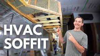 Building a Ceiling Bulkhead - Framing around Ductwork