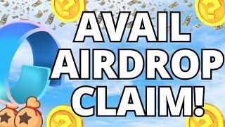 Avail Airdrop Claim! Avail Claim Preparation