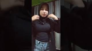 tiktok hijab susu gede // super montok