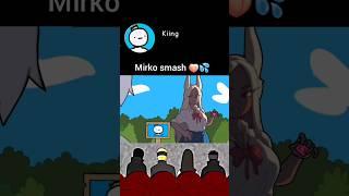 Naruto squad react on  Mirko smash #anime #shortsfeed #naruto #viral #funny #memes #shorts