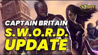 CAPTAIN BRITAIN DATAMINE REMOVED! HUGE S.W.O.R.D. UPDATE! PREPARE | JUNE 2024 | MARVEL Strike Force