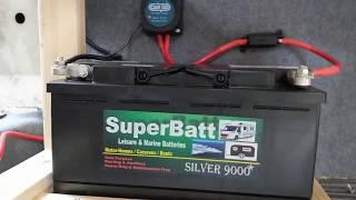 How to Install Camper Van Conversion Leisure Battery and Split Charge Relay