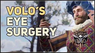 Volo's Eye Surgery to Remove Illithid Parasite Baldur's Gate 3