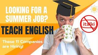 11 Online English Teaching Companies (which are Hiring RIGHT NOW!)