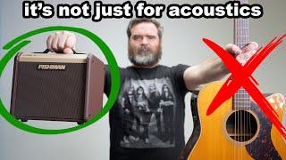 Looking for a portable PA? Get this instead (Fishman Loudbox Micro Acoustic Guitar Amp Review)