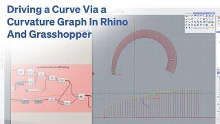 Driving a Curve Via a Curvature Graph In Rhino And Grasshopper