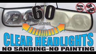 Quickest Way to Polish Headlight Lenses