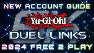 New Account Guide 2024! [Yu-Gi-Oh! Duel Links]