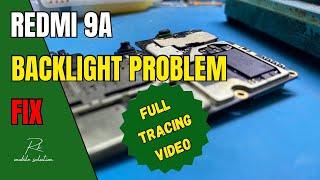 Redmi 9A Back Light  Problem Solution Redmi 9A Lcd Light Solution 