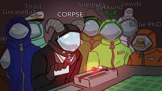 CORPSE Husband AMONG US Live Stream w/ JaidenAnimations, Boyinaband, Jacksepticeye, Bretman & more