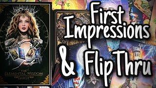 The Elemental Wisdom Tarot | 1st Impressions & Deck FlipThru