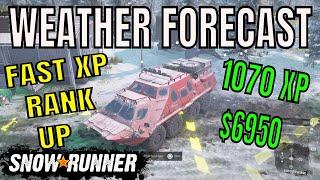 Snowrunner Rank Up Best way to Rank Up Unlimited XP Snowrunner