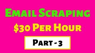 Earn $30/Hour on Fiverr By Scraping Targeted Emails Online (2020)