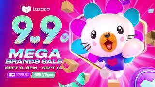 Switch to Lazada ngayong 9.9 Mega Brands Sale from Sep 8, 8pm - Sept 13!