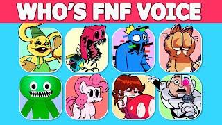 FNF - Guess Character by Their VOICE | Guess The Character | Jumbo Josh, Blue Pibby, Boxy Boo...