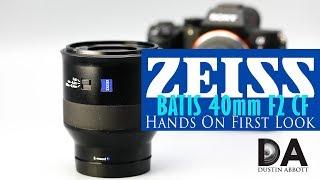 Zeiss Batis 40mm F2 CF:  First Look | 4K