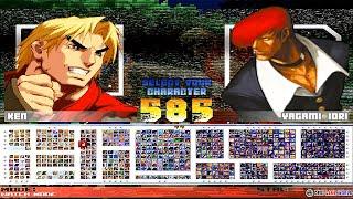 LEGACY MUGEN 2021 ( Mix Character - Street Fighters / The King of Fighters / Marvel Vs Dc /  Etc. )