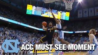 North Carolina's Armando Bacot Smothers The App State Shot Attempt | ACC Must See Moment