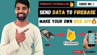 Send Sensor data to Firebase using ESP32 | Cloud setup | Arduino Coding | Firebase Realtime Database