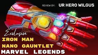 Iron Man Nano Gauntlet UNBOXING Marvel LEGENDS  Review By Ur Hero Wilgus