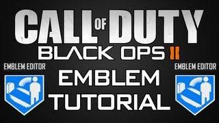 Black Ops 2 Emblem Tutorial: BEST Quick Revive Soda Emblem (How to make Black Ops 2 Zombies Emblem)