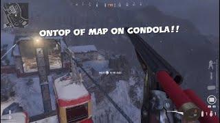 CALL OF DUTY VANGUARD ON TOP OF MAP ON GONDOLA GLITCH!!!