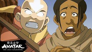 Aang Confronts The Sandbenders  | Full Scene | Avatar: The Last Airbender