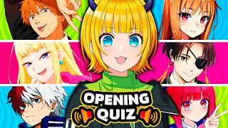 Challenge Yourself in This INSANE Opening Quiz! 