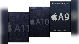 A9  vs  A10 Fusion  vs  A11 Bionic | Guerra de procesadores los ultimos para iOS 16