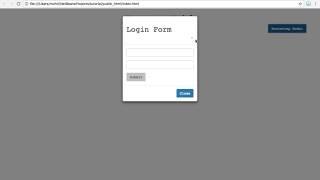 bootstrap modal popup on button click jquery | bootstrap modal popup