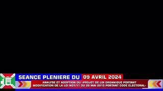 SEANCE PLENIERE DU 09 AVRIL 2024