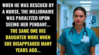 THE MILLIONAIRE WAS PARALYZED WHEN HE SAW THE NURSE'S PENDANT, IDENTICAL TO HIS MISSING DAUGHTER'S..