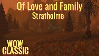 WoW Classic/Warrior Leveling/Of love and family in Stratholme and The Archivist quests in Stratholme