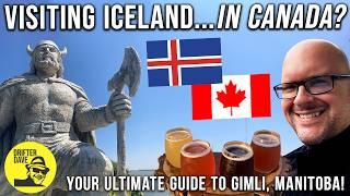 Discovering an ICELANDIC VILLAGE in the heart of Canada! (Exploring Gimli, Manitoba & New Iceland)