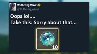 Wuthering Waves Devs Messed Up, SO WE GET 10 Lustrous Tide!