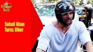 Sohail Khan Turns Biker