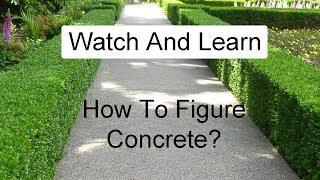 How to Figure Amount of Concrete Needed for Walkways - Construction Math