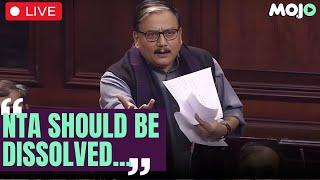 LIVE| Manoj Jha Addresses The Public Regarding NEET UG Exam and UGC NET Controversy