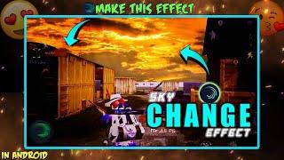Best Sky Change Effect Edit in Android || Sky Change Effect Pubg Edit Tutorial in Alight Motion 