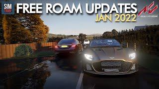 FREE ROAM / Open World Map Updates January 2022 | Assetto Corsa Best Track & Map Mods Showcase