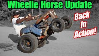 My AWESOME Wheelie Horse Is Back In Action!