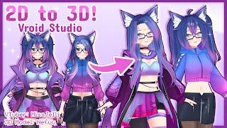 Miss Jelli  | VTuber 3D Model〚 VRoid Timelapse 〛 31